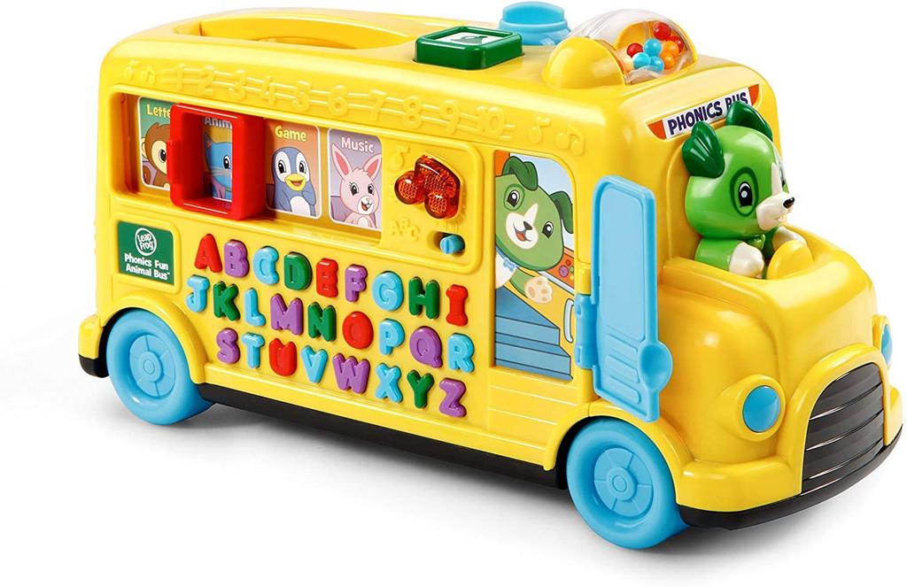 LeapFrog Alphabet Phonics Bus Educational Toy for Kids (English Language) [Parallel Import]