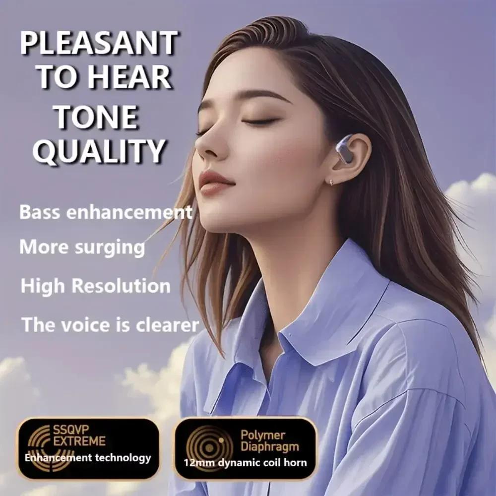 Xiaomi TWS clip-on sports headphones fasion comfortable headset music deep bass hanging Earbuds Apply to smartphones