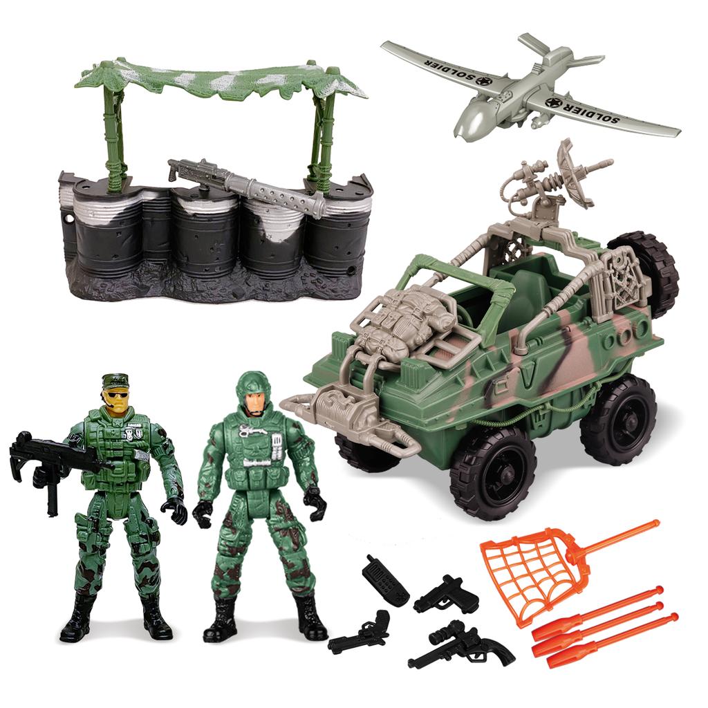 DIY Special Army Forces Toys With Building Blocks Model Bricks Military Army SWAT Team Set MOC Accessories Plaything Play Boy Present