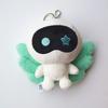 Korejská vlna JIN Kreslený astronaut s křídly Plyšová hračka Přívěsek na klíče Trend Přívěsek na tašku