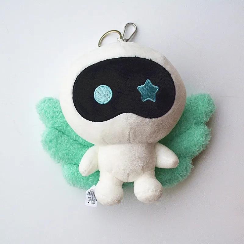 Korejská vlna JIN Kreslený astronaut s křídly Plyšová hračka Přívěsek na klíče Trend Přívěsek na tašku