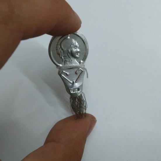 100Pcs Compact Durable Aluminum Needle Threaders Silver Color Wire Loop DIY Household Supplies