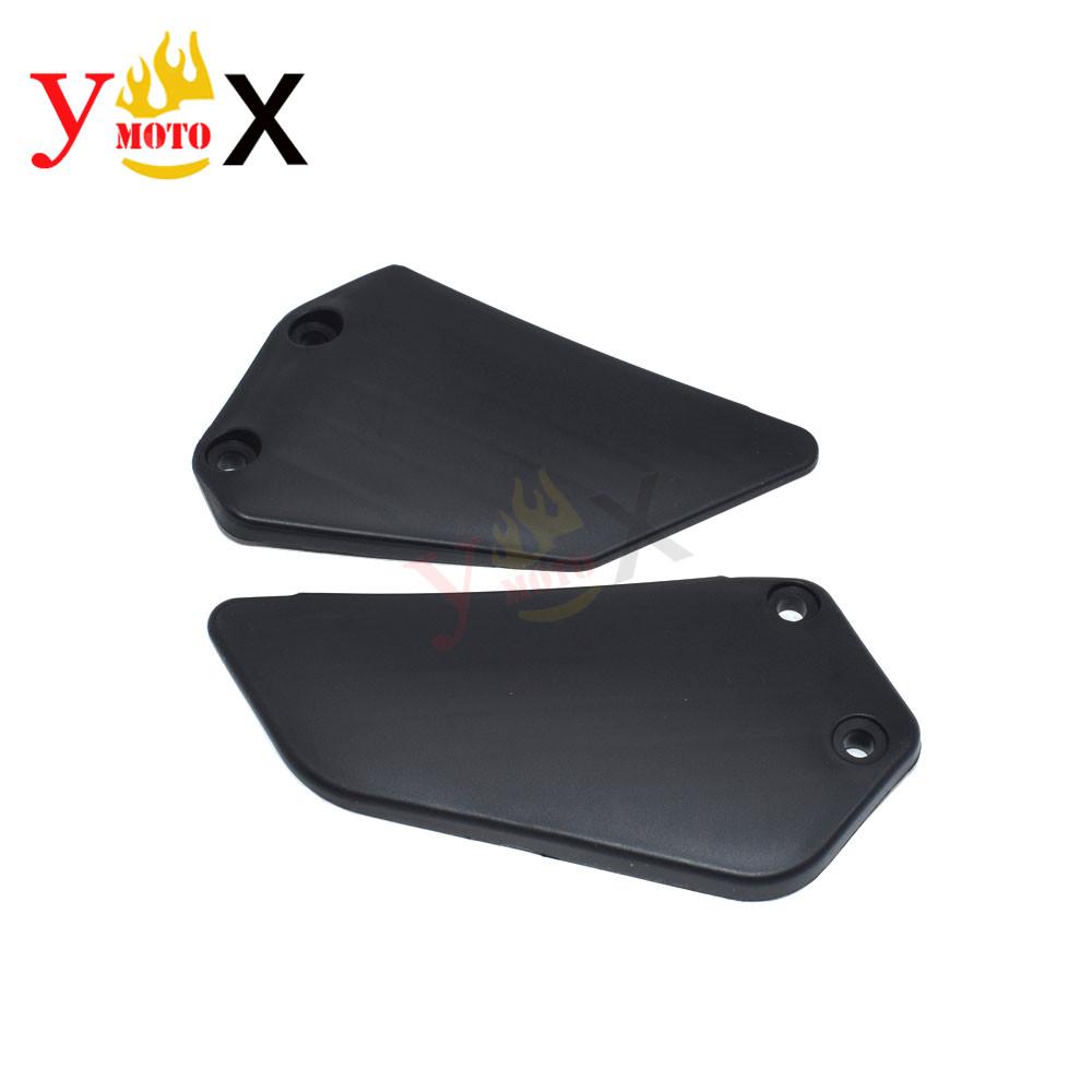 CBR250 MC19 MC22 Motorcycle Side Foot Peg Pedal Rest Rearset Protection Panel Cover Guard For Honda CBR250R CBR250RR 1988-1994