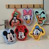 Cartoon Coral Fleece Hand Towel with Mickey, Minnie & Donald Designs - Absorbent, Quick-Drying for Kitchen Use