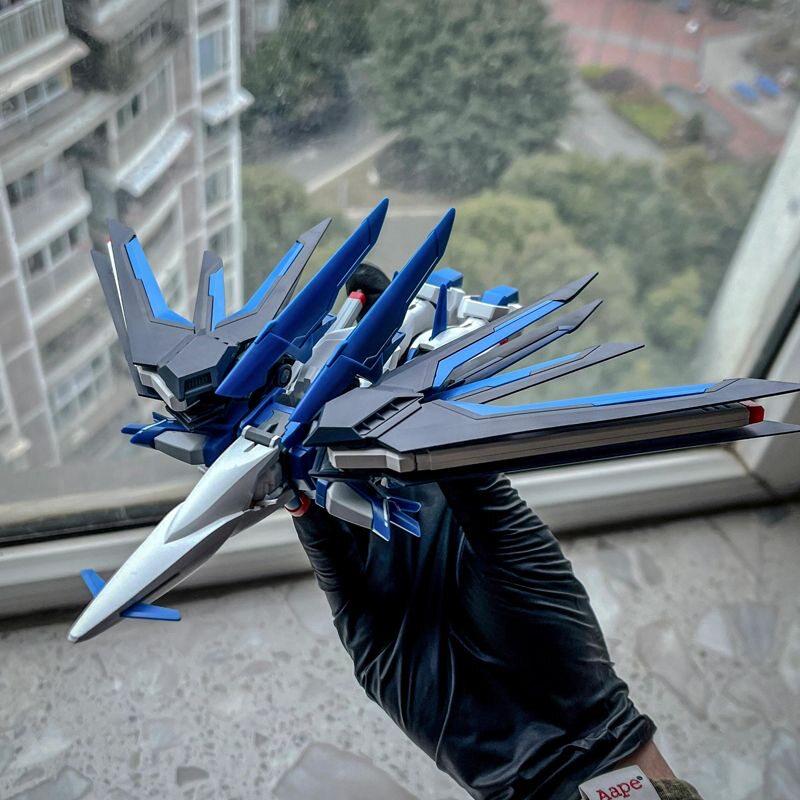 1/144 HG Scale Mecha Plastic Model Kit Xfs SEED Rising Freedom DIY Assembly Action Figure Collectible Toy Birthday Adult Gift