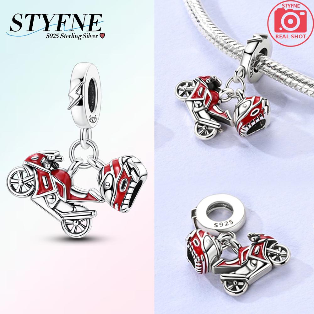 

Оригинальные Шармы Медь Крутой Красный Мотоциклист Подвески Подходят Шармы Плата Браслеты Для Женщин Изготовление Ювелирных Изделий Изысканные Подарки