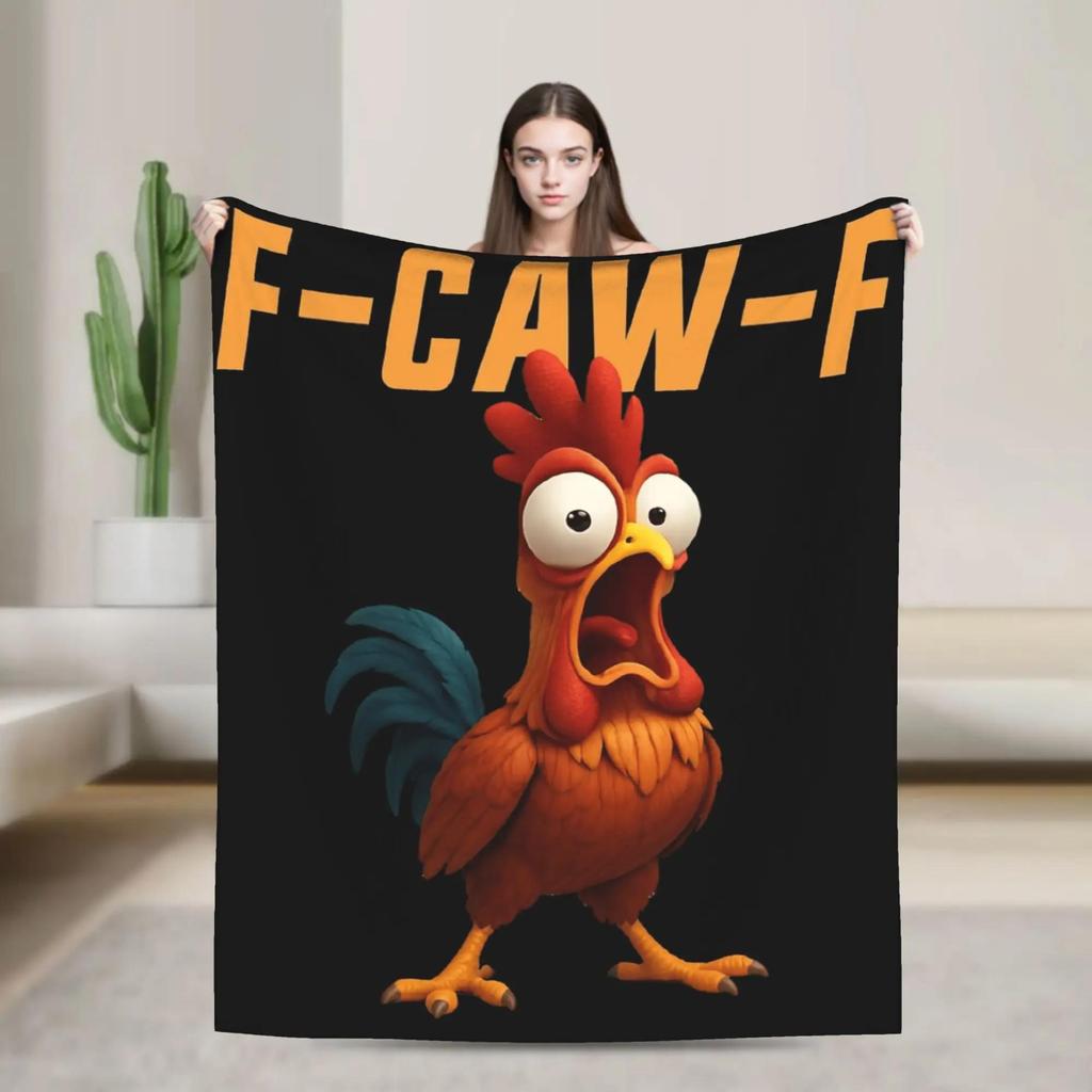 Halloween Gamer Pumpkin Crow Raven Bird Plush Flannel Blanket for Kids Soft Warm Bedspread Throw for Home Gift