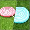 Amosfun 2pcs Fake Lollipop Giant Swirl Candy Props Tea Party Weddings Anniversary Party Decoration Photo Booth Props 11.81 X 5.11 Inches