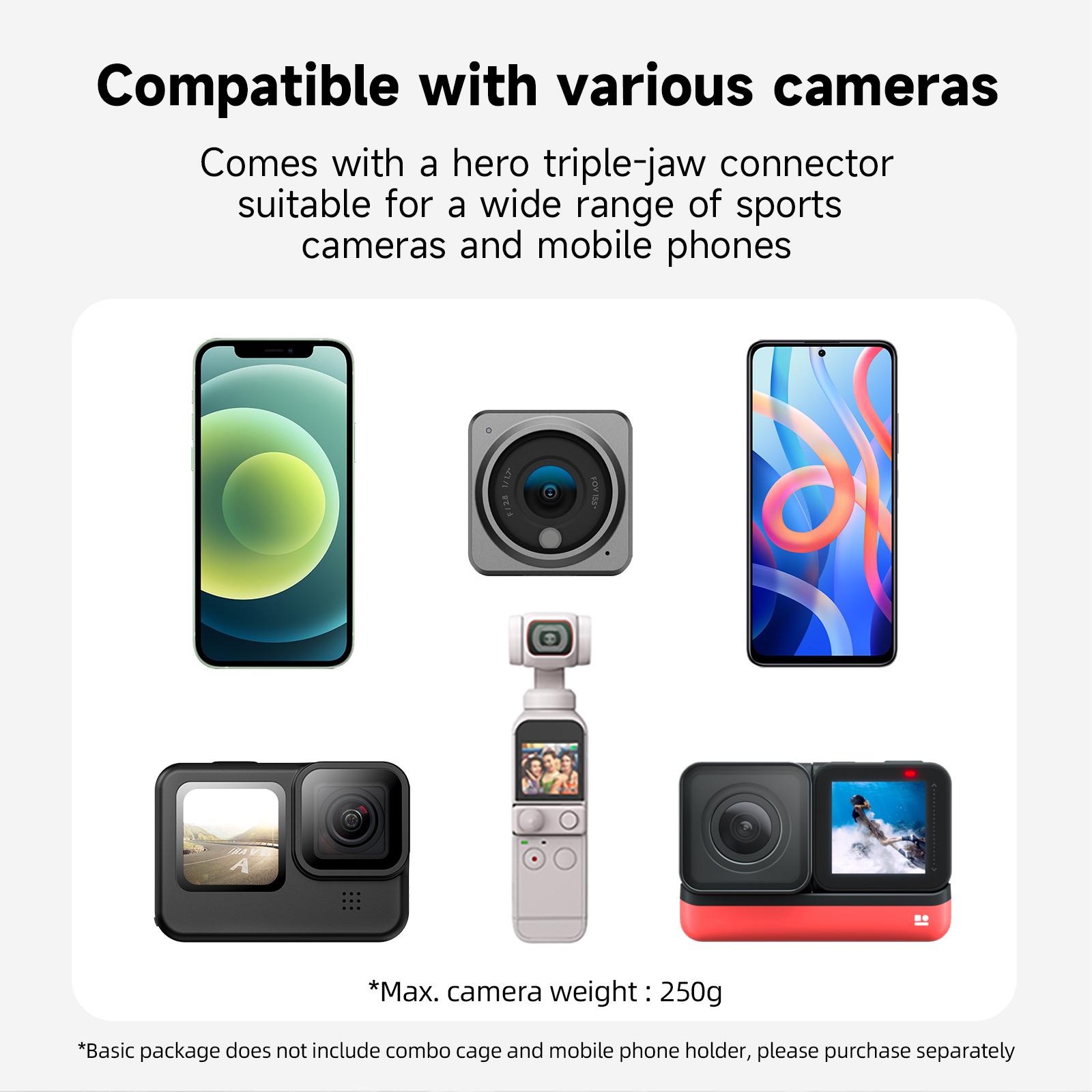 Зажим для ремня рюкзака TELESIN — фото 6