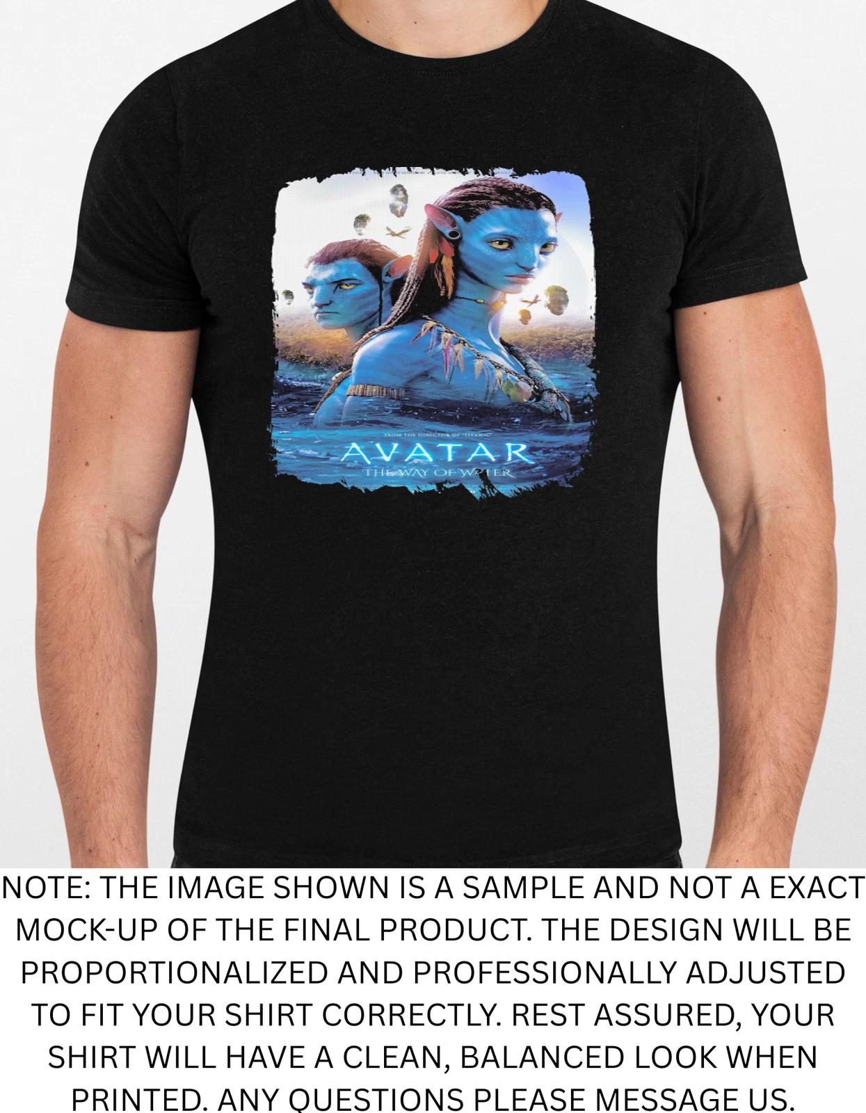 Men s and Women s T-shirts Avatar The Way Of Water Poster Graphic XXXL