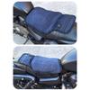 Uppvärmd motorcykelsätesdyna Elcykelvärmetillbehör Elcykelvärmesätesöverdrag för äventyrscyklister