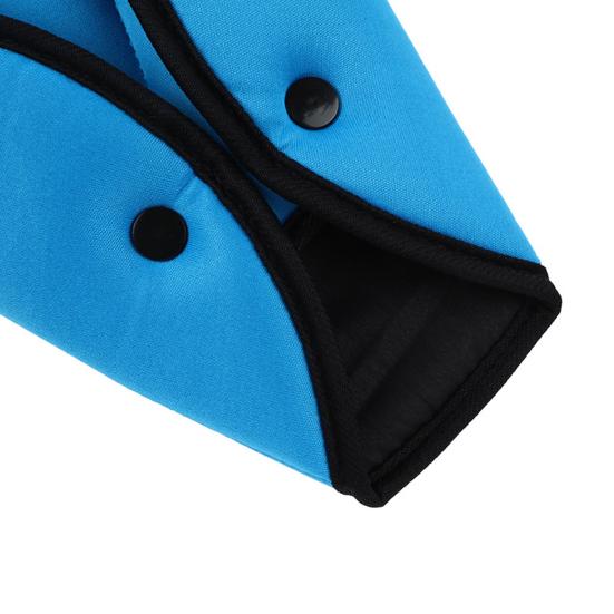 Safety Belt Fixer Foldable Soft Adjustable Neck Protection Car Triangle Safe Seat Belt Cover Car Goods