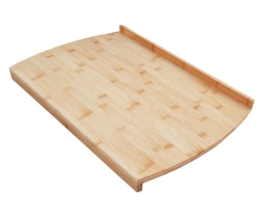 Stolnica bambusowa 58x38cm dwustronna z rantem KINGHOFF KH-1685