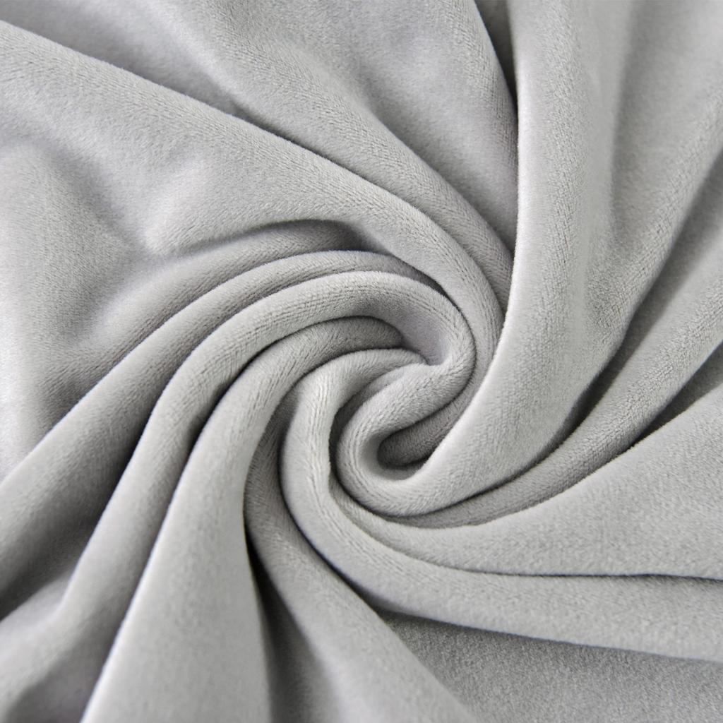 Cover For 2-Seater Corner Sofa, Grey Velvet