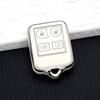 3/4 Buttons Silver Key Cover For Ford F150 F250 Focus Ranger Explorer Freestyle E150 Econoline For Lincoln Mercury TPU Case Bag