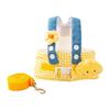 Adjustable Buckle Pet Harness Set Adjustable Pet Walking Set Cute Dog Vest Harness  Pet