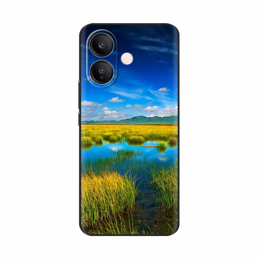 For Vivo V60 Lite Case Case Sweet Love Heart Flower Soft Silicone TPU Cover For Vivo V60 Lite 4G 5G Phone Cases Protective Coque