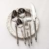 304 Stainless Steel Tableware Western-style Knife, Fork and Spoon Steak Knife Dessert Spoon Set Restaurant Hotel European-style