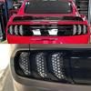 2Pcs Creative Trendy Taillight Stickers Car Rear Light DIY Decorative Sticker Universal Auto Honeycomb Sticker Decor Accessories