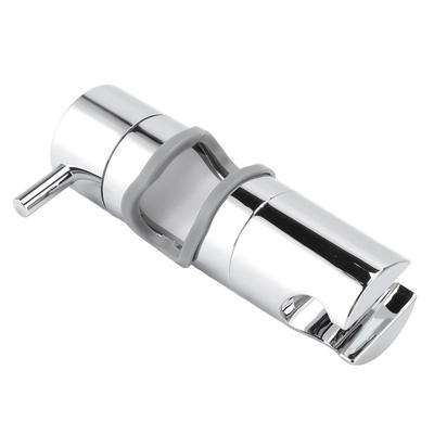 Shower Head Holder ABS Chromeplate Adjustable Anti Slip Shower Slide Rail Bar Holder for Bathroom