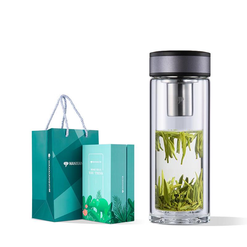 

V198L Double-Layer Glass Mug Gift Set