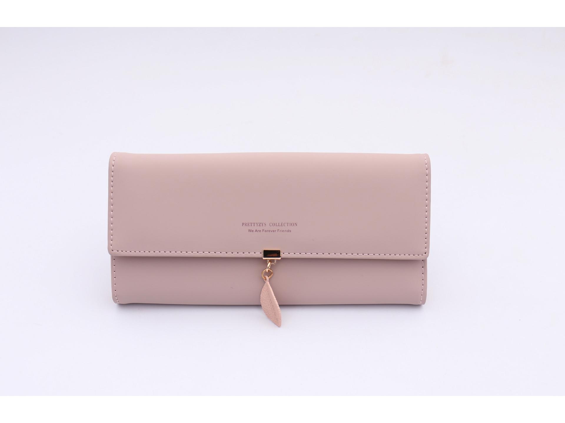 

Korean Style Women s Leather Clutch – Zipper Buckle Wallet with Large Capacity