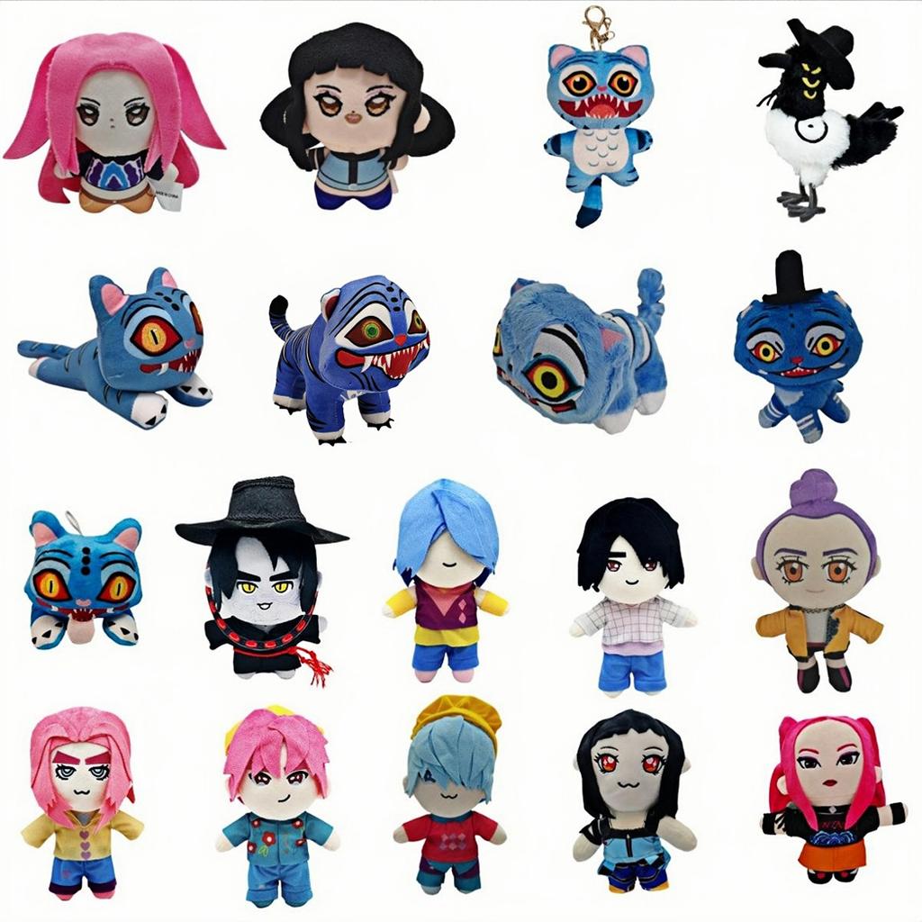 Cacciatori di Demoni Peluche Tigre Cacciatori di Demoni Accessori Kpop Giocattolo Peluche Tigre Bambola K Pop Merchandising Cacciatori di Demoni Regali di Compleanno per Bambini