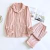 Winter Couple Pajama Suit Coral Velvet Women's Pajamas Long Nightgown Household Suit Plush Thicken Men Pajama