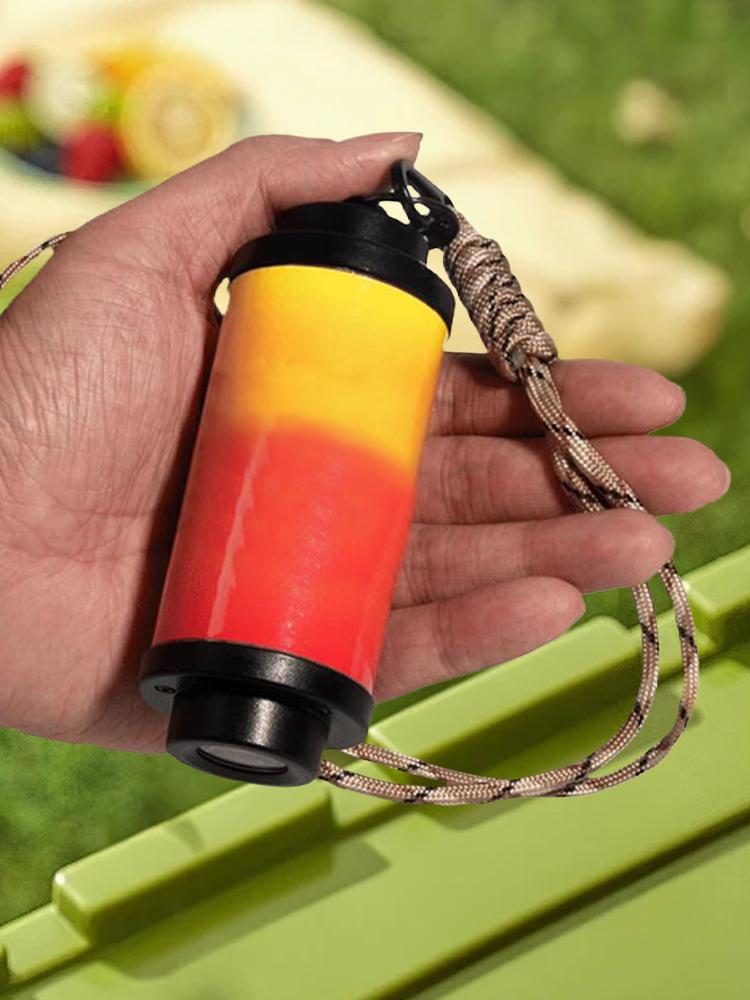 Smycz do oświetlenia zewnętrznego Odporna na zużycie Wielofunkcyjna smycz kempingowa Wisząca Smycz na klucze zapobiegająca zgubieniu na kemping, wędrówki
