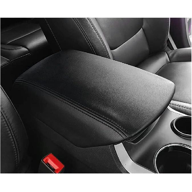 DEYTOP Console Armrest Cover For Ford Explorer 2011- Center Console Crusion Pad For  2017 2016-2011 Explorer Anti-Scratch Leather Armrest Crusion