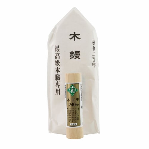 Midoricho Wooden Trowel, 240mm, Made In Japan, for Leveling Concrete Floors