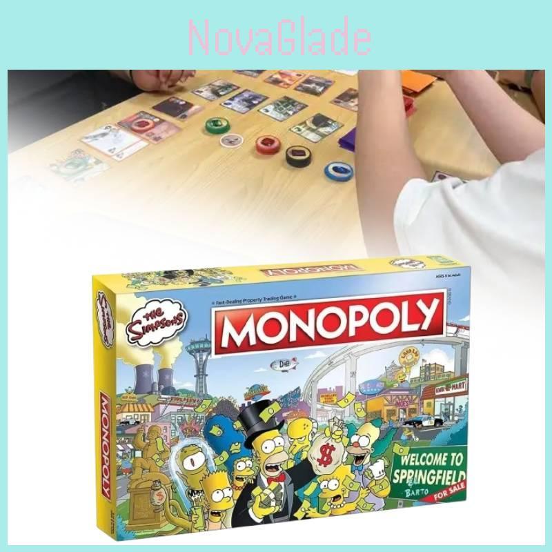 The Simpsons Monopoly Collector's Edition Board Game Fun Family Game Night Experience