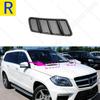 Upper Front Hood Bonnet Grille Grill Vent Cover Trim 1668800105 1668800205 For 2012-2015 Chass W166 Mercedes Benz ML GL Class