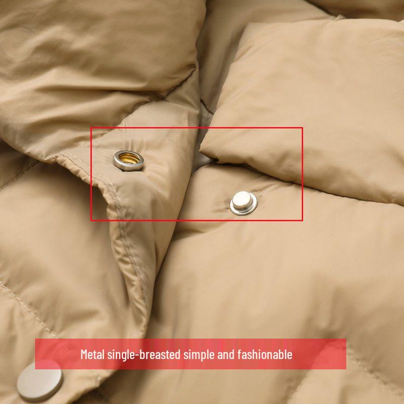 Women's Lightweight Ultra-Light Down Jacket - Short, Plus Size, Casual Trendy Outerwear for Autumn and Winter