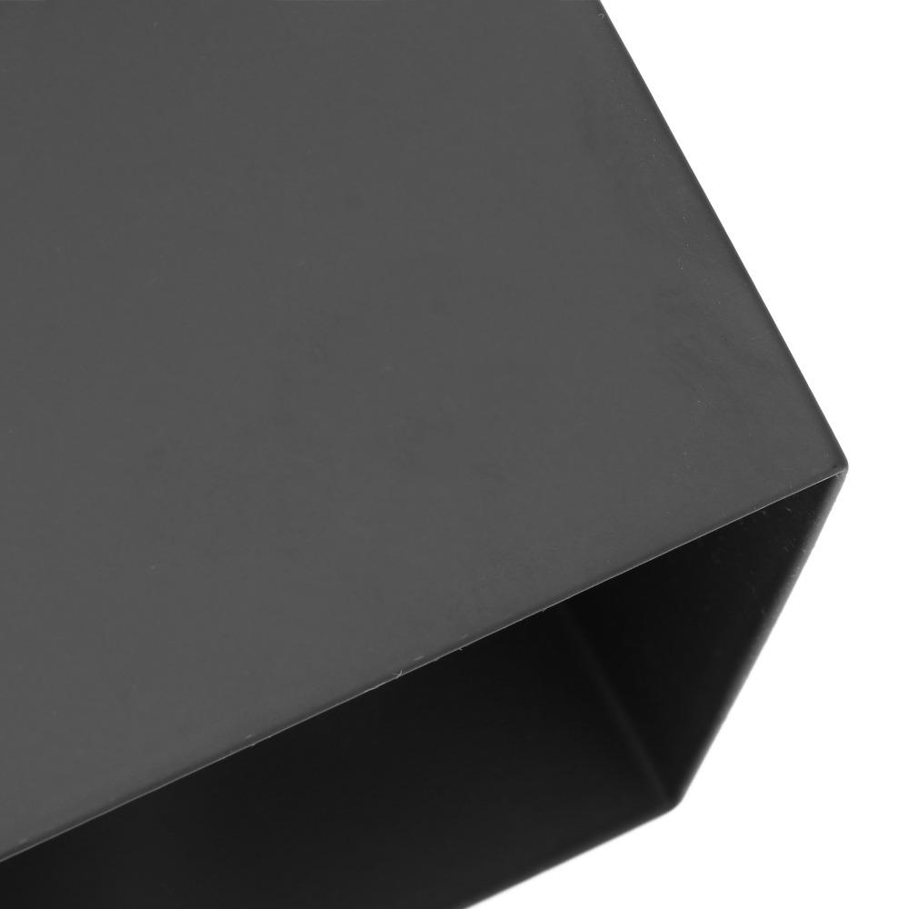 Black Rubber Coffee Knock Box Bottomless Bottomless Knock Box Residue Box Home Coffee Bar