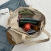 Versatile Canvas Tote Bag Cross-body School Bag Underarm Bag Messenger Bag  School