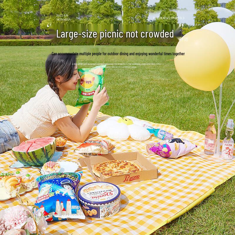 ZISIZ Outdoor Picnic Mat & Tent Ground Sheet