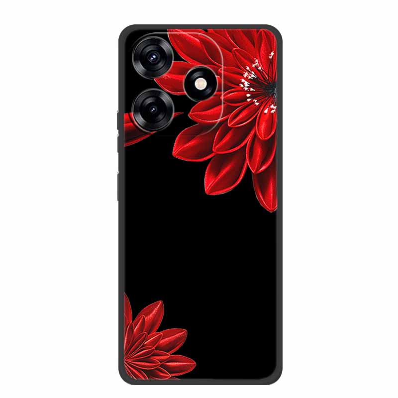 Funda For Infinix Hot 30 Case Hot30 Phone Cover Black Silicone Soft Phone Case For Infinix Hot 30 30i NFC Back Cover Case Capas