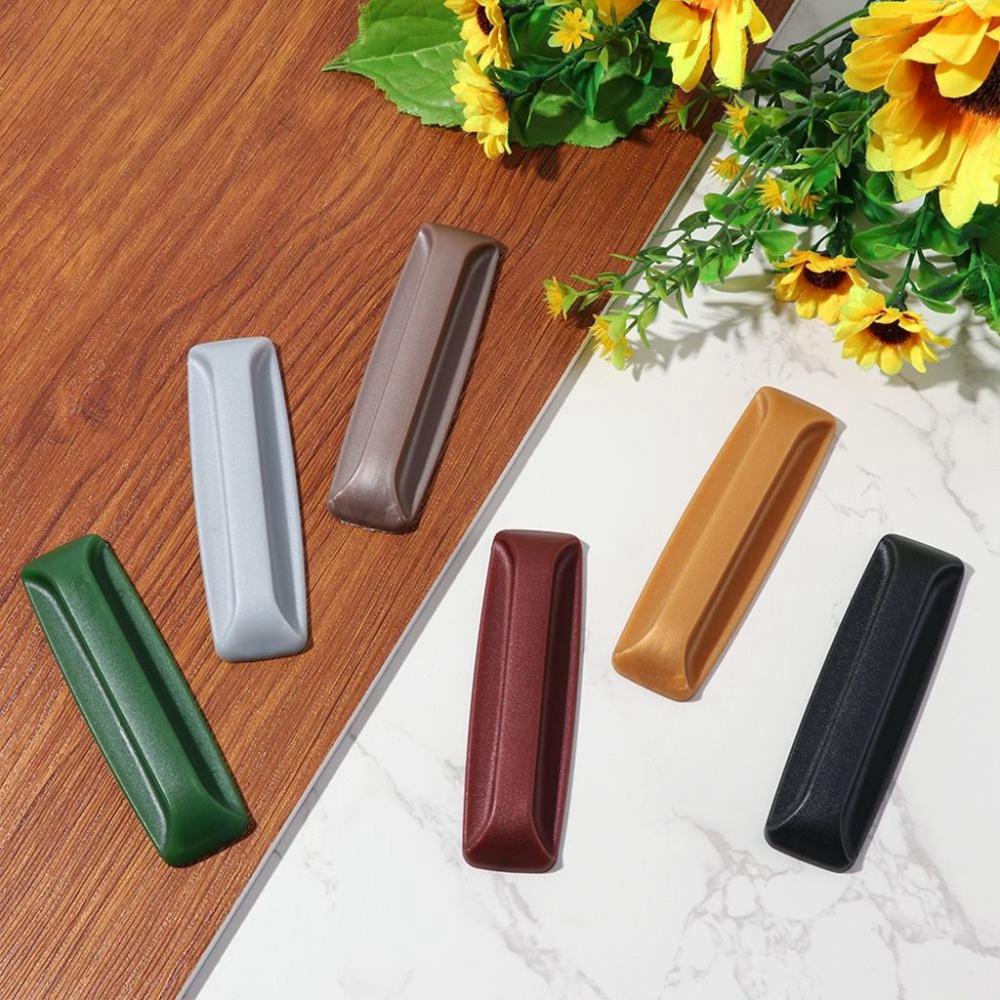 Bar Shape with Back Glue Wardrobe Decor Dresser Knob Paste Handles Furniture Hardware Drawer Knobs