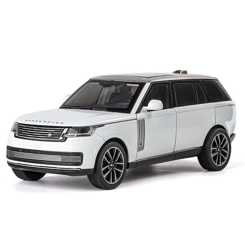 

1/32 Metal Die-cast Range Rover SUV Car Model Simulation Sound and Light Off-road Vehicle Children s Toys Adults Can Collect Ornaments Gifts белый
