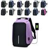 Antitheft Backpack Unisex Laptop Usb Port Charger Travel Oxford Bags School
