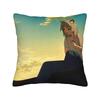 Y-Yanineko Anime Pillowcase Printing Polyester Cushion Cover Decorations Chainsmoker Cats Throw Pillow Case Cover