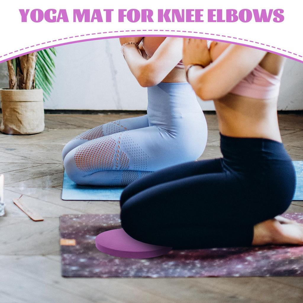EXCEART 2 Peças Almofada de Yoga Joelho Cotovelo Almofada de Equilíbrio com