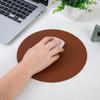 Solid Color Mouse Mat Waterproof Computer Mouse Pad Office Desk Leather Mouse Pad