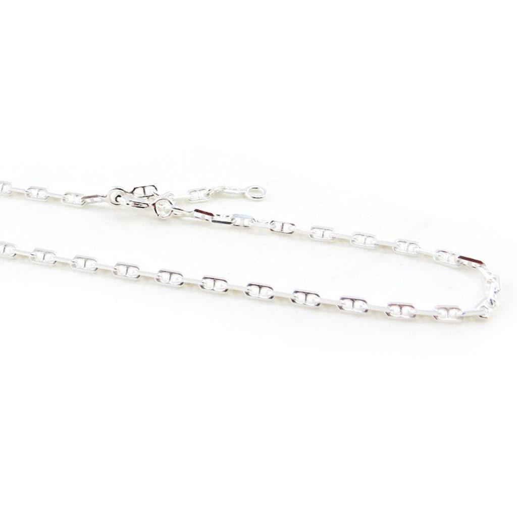 Les Trésors De Lily [J0127] - Stříbrný kotníkový řetízek 'Marine'