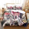 3D Anime New Gotou Hitori Printed Bed Set Duvet Cover Pillowcase Bedding Set Bed Linen Sheet Quilt Cover Full Queen King Size