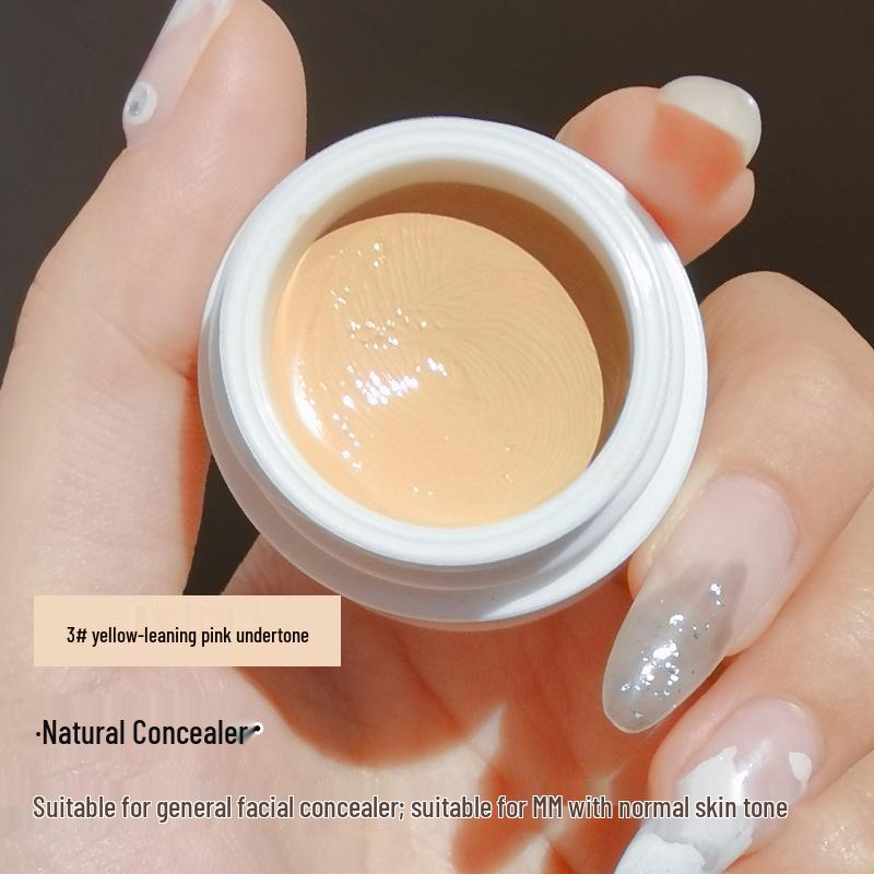

Hanru Concealer Cream - Covers Spots, Scars, Dark Circles, Contours & More for Flawless Makeup.