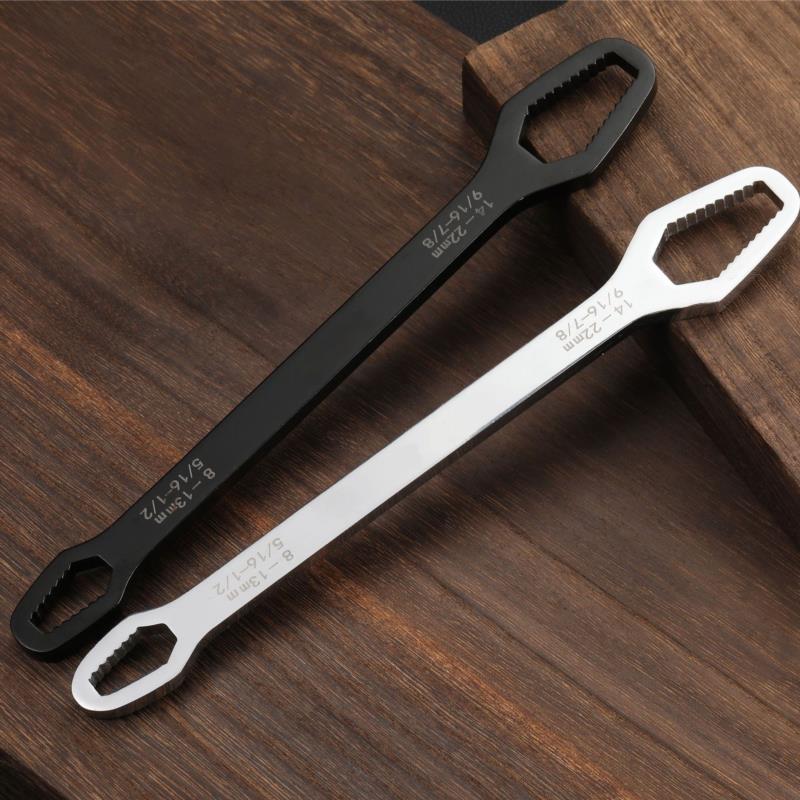 Universal Wrench Adjustable Wrench 8-22Mm Ratchet Spanner Car Repairing Tools