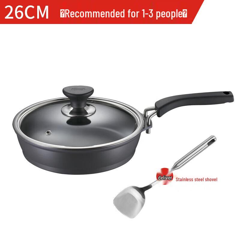 

Oumeda Cast Iron Physical Non-stick Frying Pan