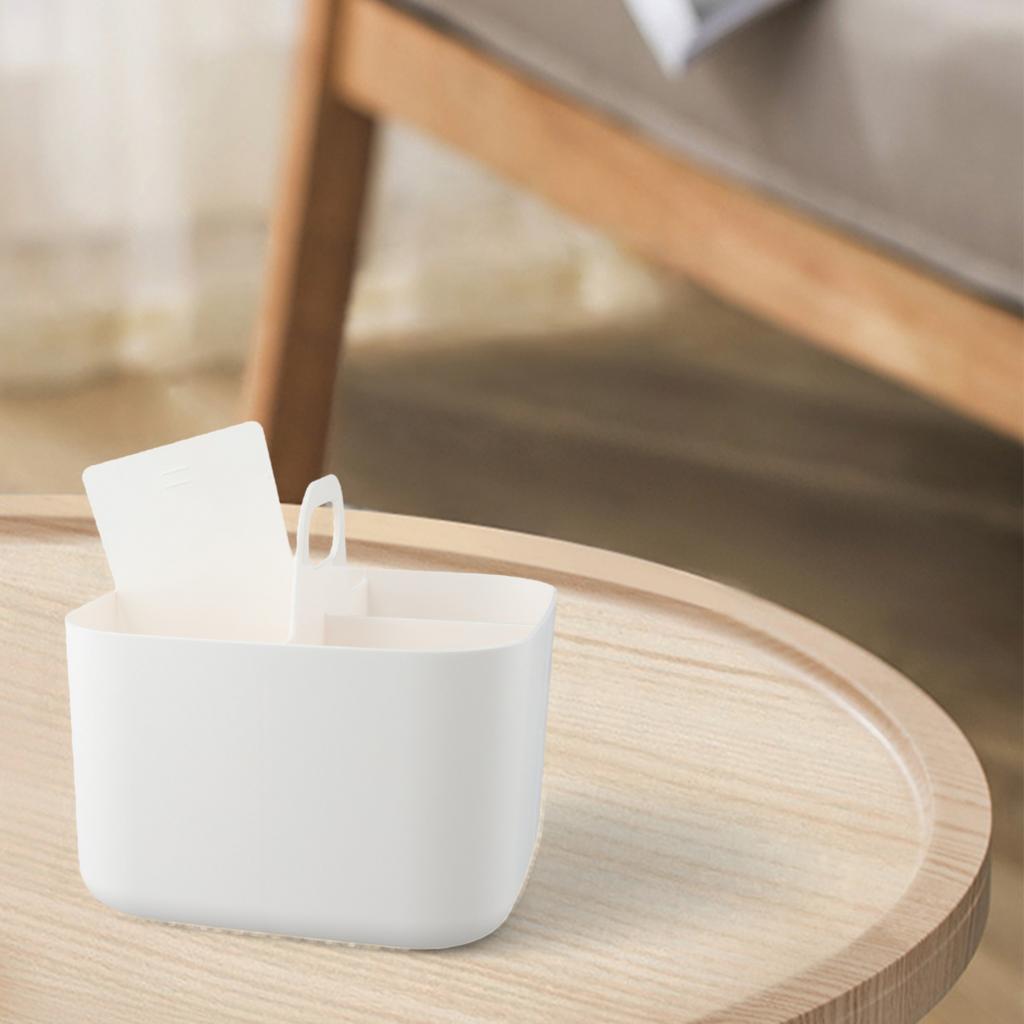 Space Efficient Stackable Basket Organizer with Handle for Daily Essentials